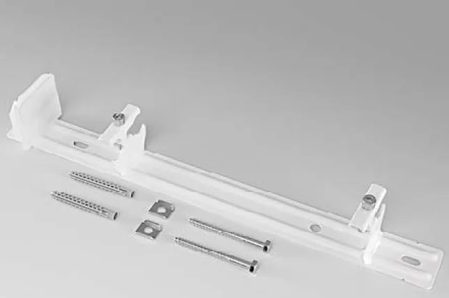 ZB0236. Кронштейн быстрого монтажа, длинный, цвет RAL 9005