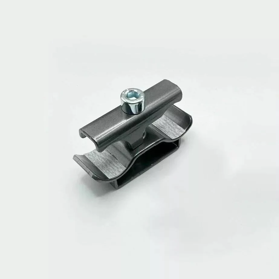 ZB0281. Фиксирующий зажим, цвет AME (Anthrazit metallic)