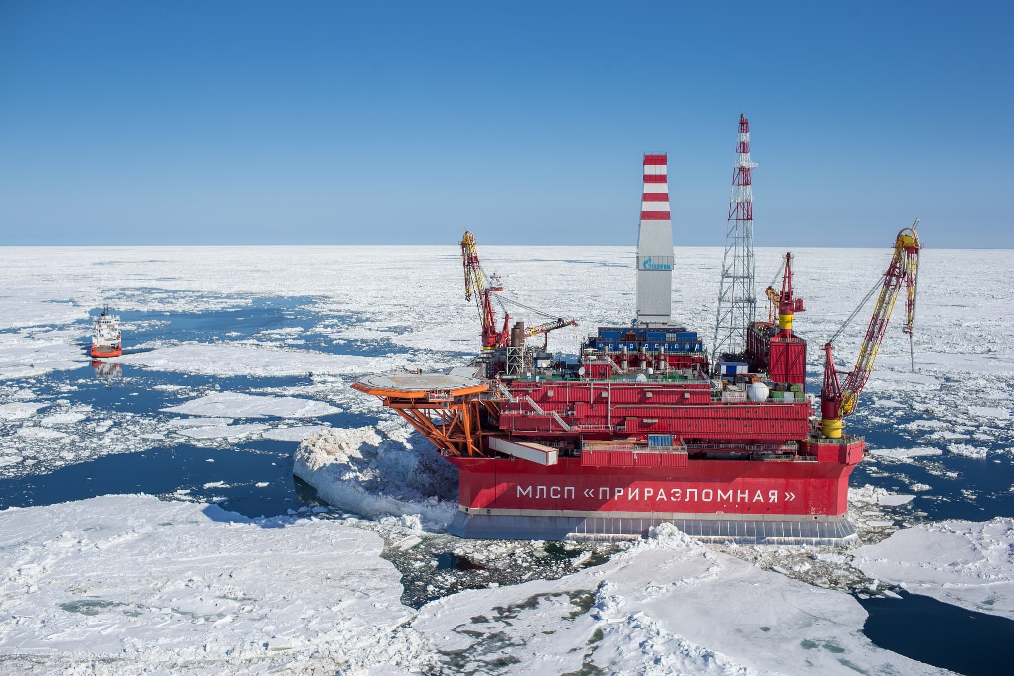 Нефтяная платформа "Приразломная"