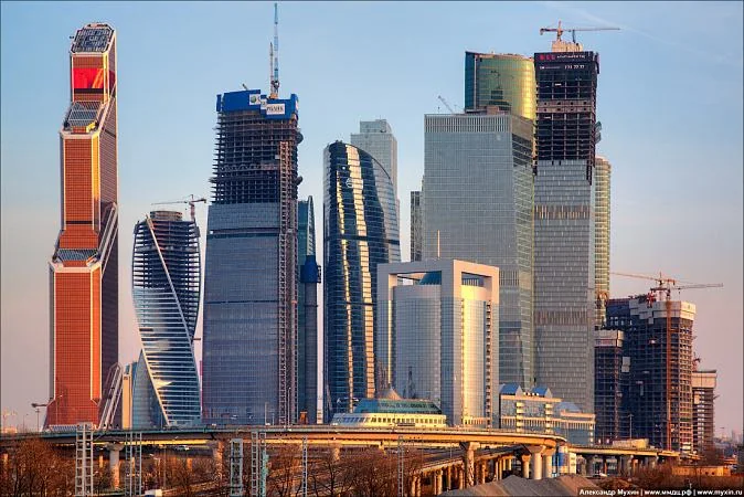 Башня Mercury City Tower в Москве